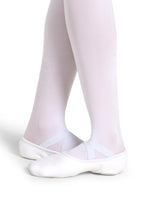 Capezio Hanami Canvas Ballet Shoe, White, Adults