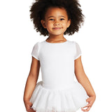 Capezio Puff Sleeve Keyhole Back Leotard, Childs