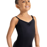 Capezio Studio Collection Dual Pinch V Neck Camisole Leotard, Childs