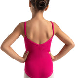 Capezio Studio Collection Dual Pinch V Neck Camisole Leotard, Childs