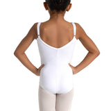 Capezio Studio Collection Dual Pinch V Neck Camisole Leotard, Childs