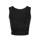 Energetiks Pulse Madison Gather Crop Singlet, Adults