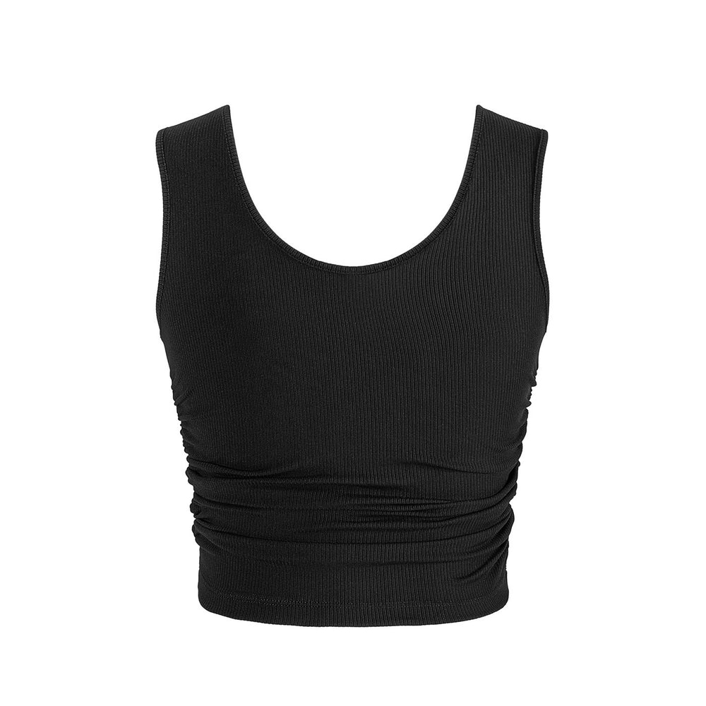 Energetiks Pulse Madison Gather Crop Singlet, Adults