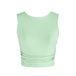 Energetiks Pulse Madison Gather Crop Singlet, Adults