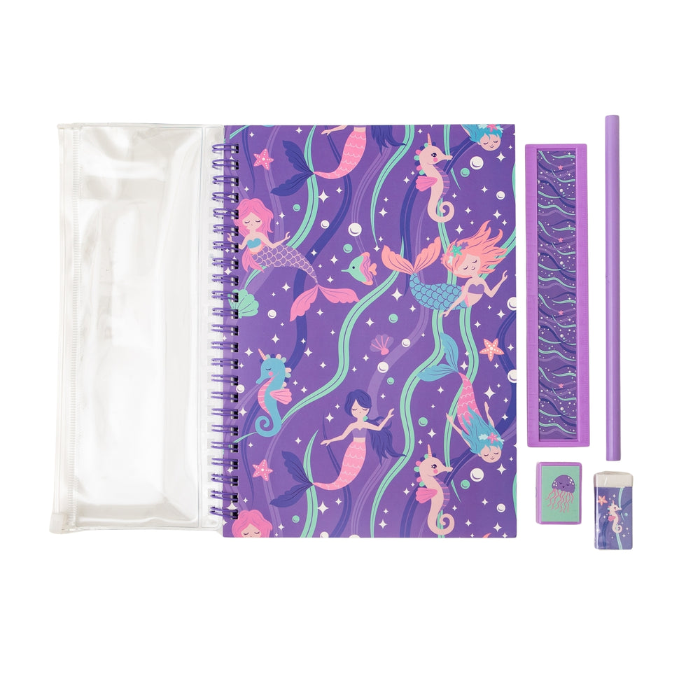 Mad Ally Mermaid Notebook with Stationery