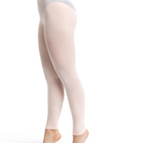 Capezio Footless Tight with Self Knit Waist Band, Adults