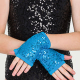 Studio 7 Sequin Fingerless Gloves
