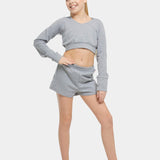 Studio 7 Warm Up Cropped Hoodie, Childs